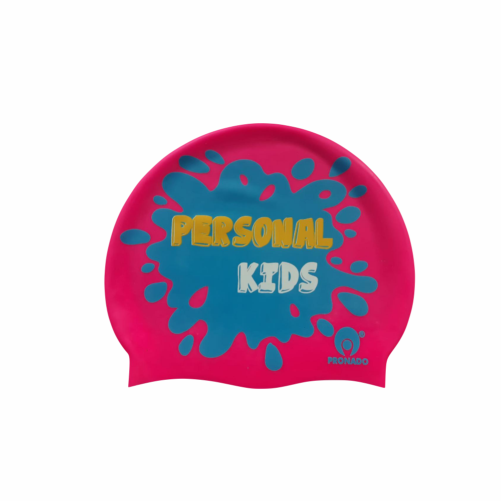 Touca Silicone Personal Kids 1 Rosa Pronado.