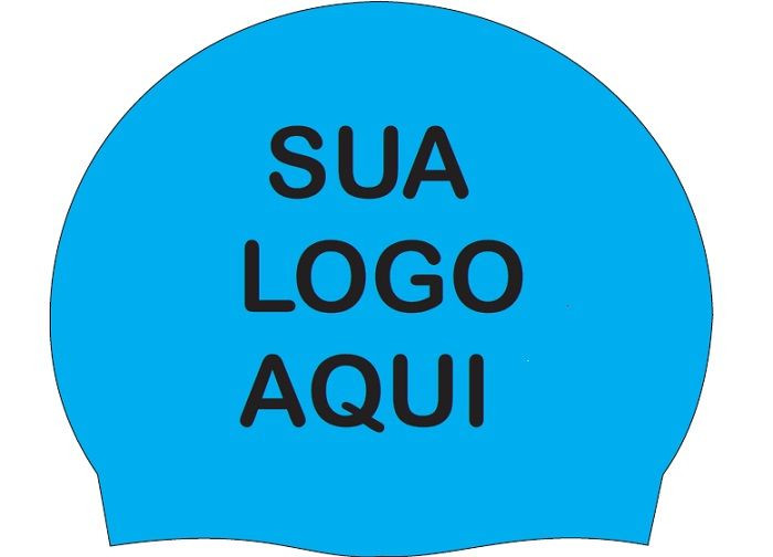 Touca Personalizada De Silicone Pro Swim.