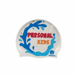 Touca Silicone Personal Kids Branca.